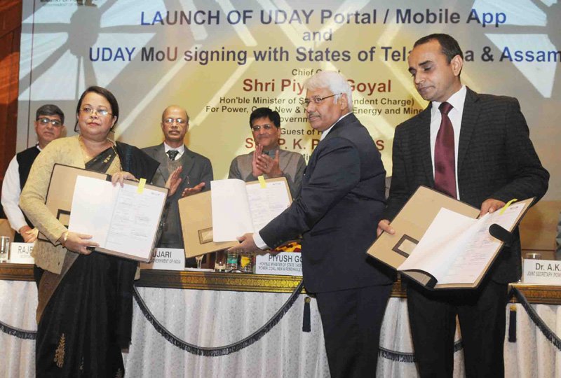 Assam signs UDAY MoU, 20th state to join scheme