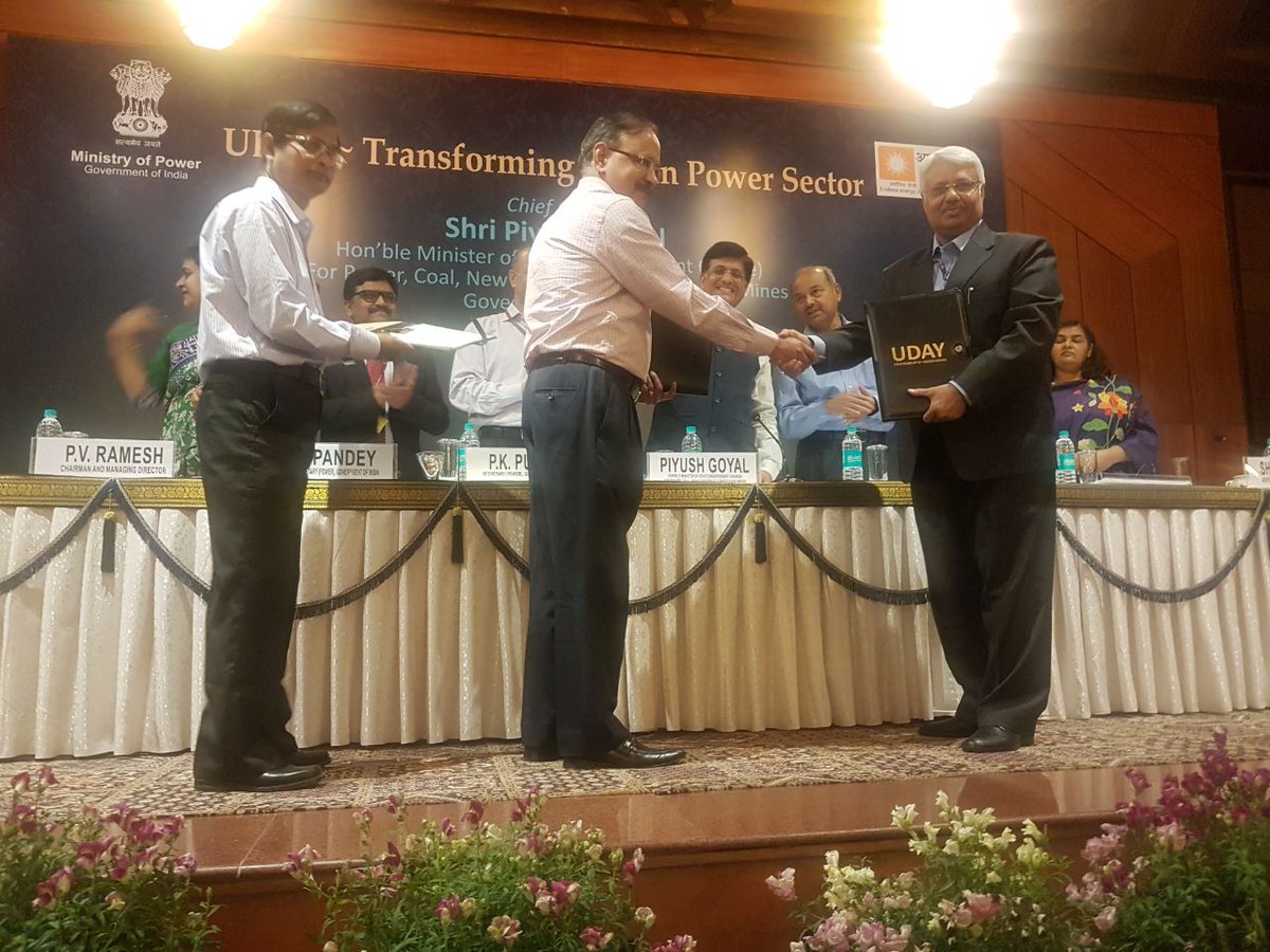 Tripura signs UDAY MoU, 26th state to join scheme