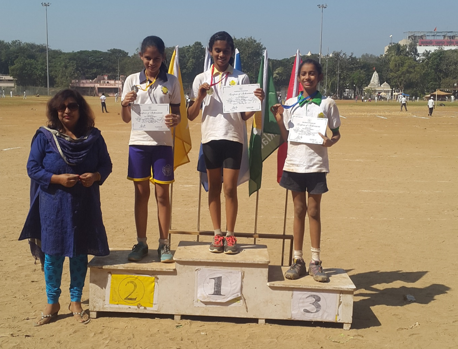 Balmohan Vidyamandir: Obstacle Race Std VII Girls Winners