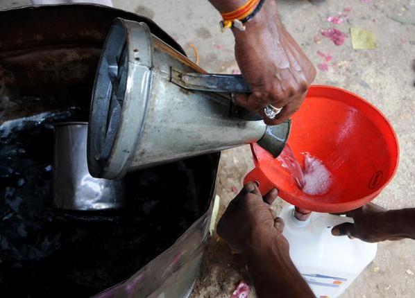 Drop in kerosene consumption in India