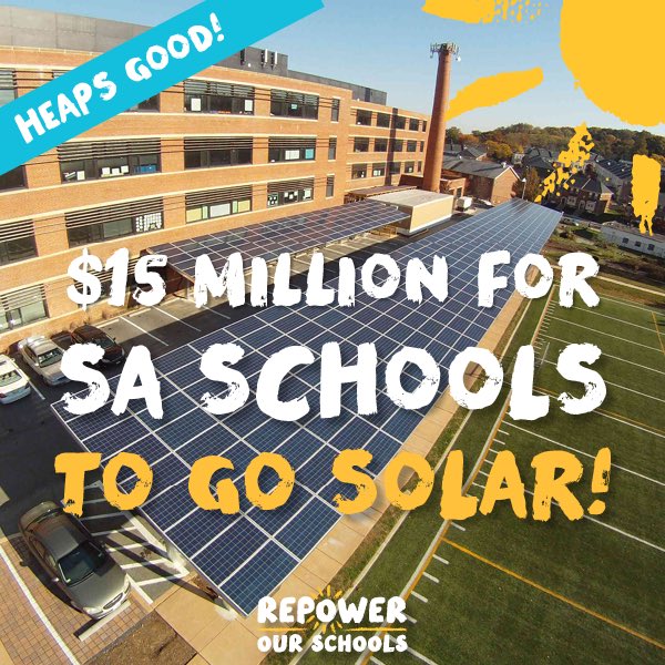 SA government grants for energy efficiency and solar in schools
