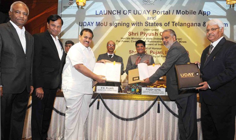 Telangana signs UDAY MoU, 19th state to join scheme
