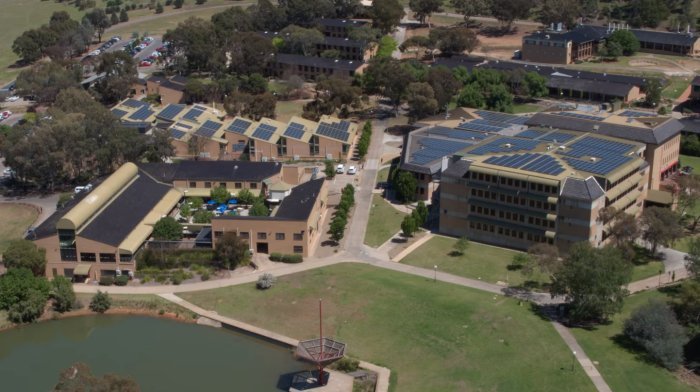 Rooftop Solar at Charles Sturt University, New South Wales