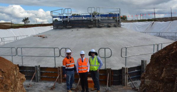 Site office established.