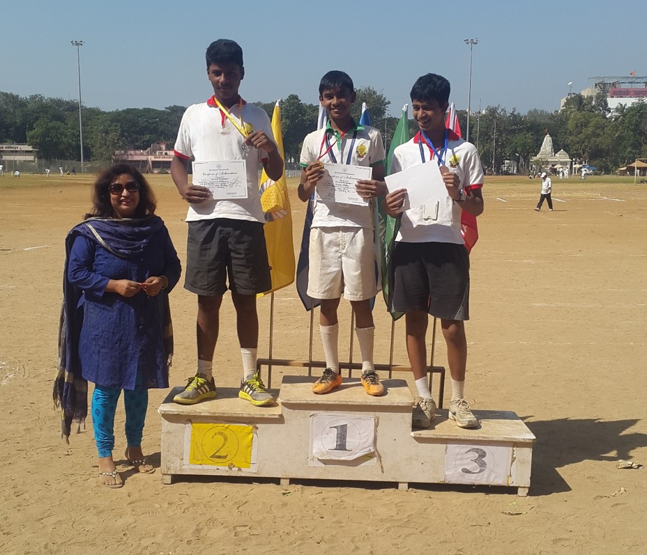 Balmohan Vidyamandir: 100 Mts Std IX Boys Winners