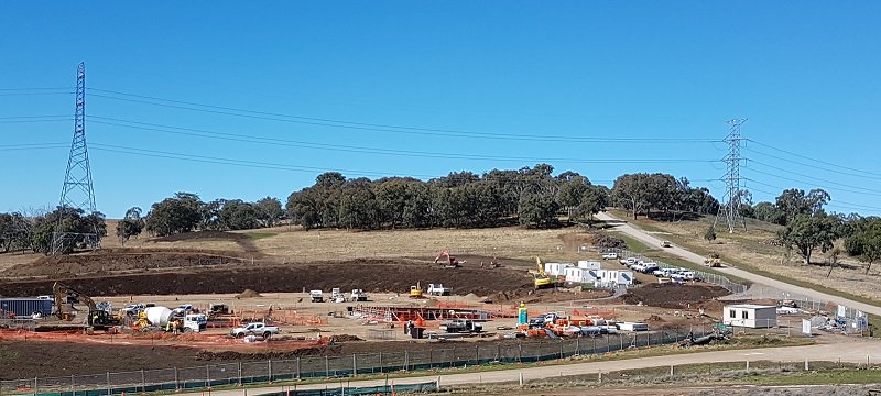 Construction will shortly commence on the substation that transports the power from the wind farm to the grid. Over 50 workers will be deployed.