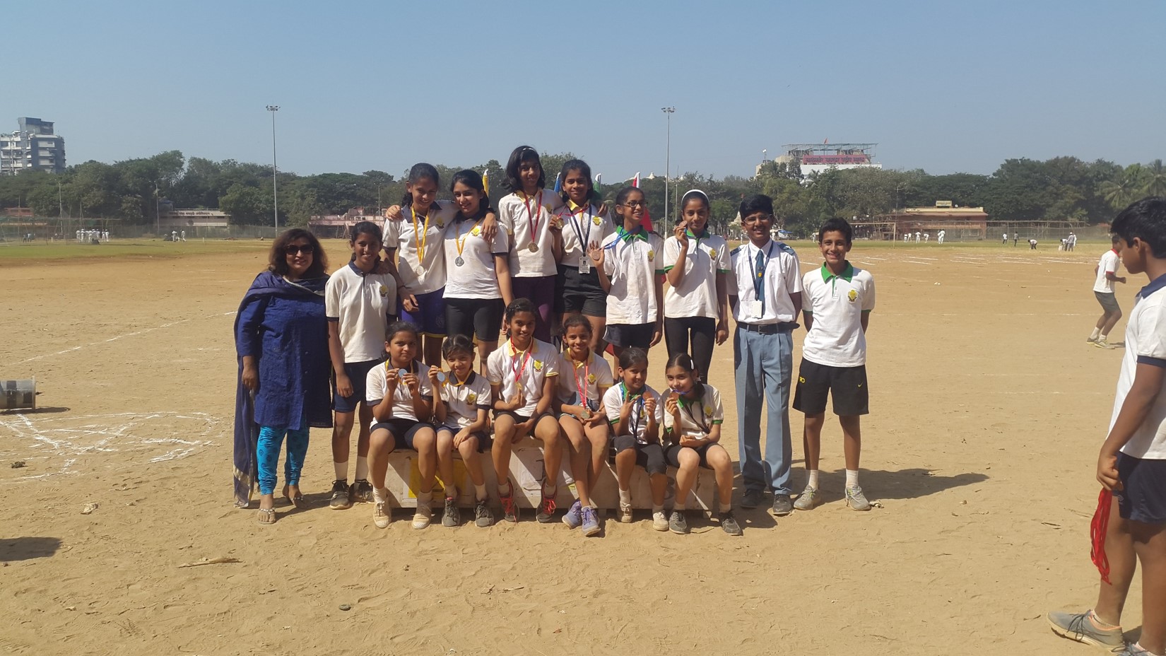 Balmohan Vidyamandir: Relay Junior Girls Winners