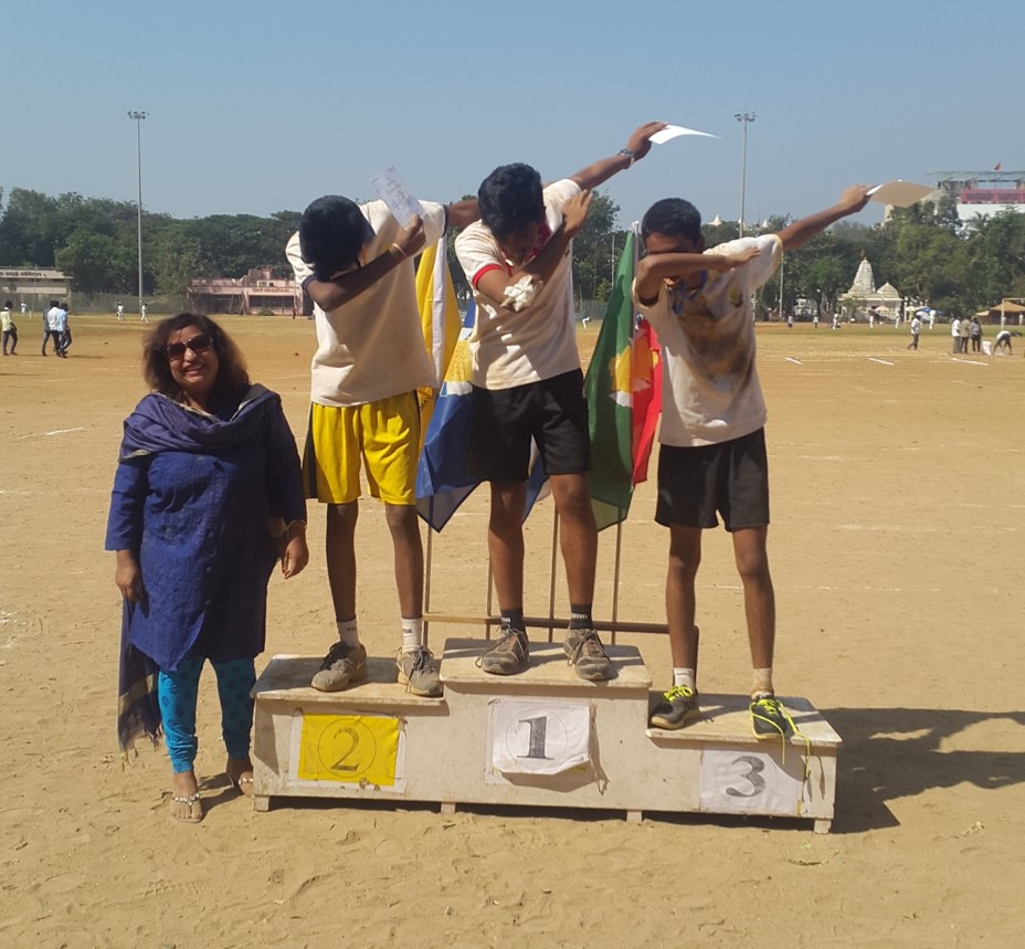 Balmohan Vidyamandir: 100 Mts Std X Boys Winners