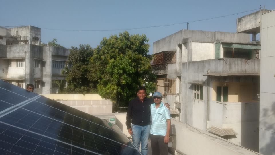 System commissioned on 12th April at Vadodara.