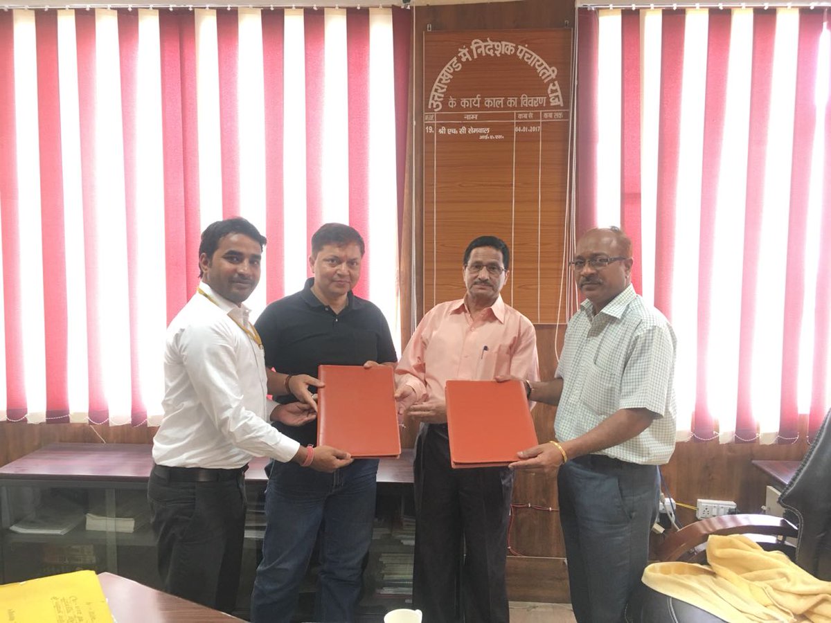 Energy Efficient street lighting in rural Uttarakhand