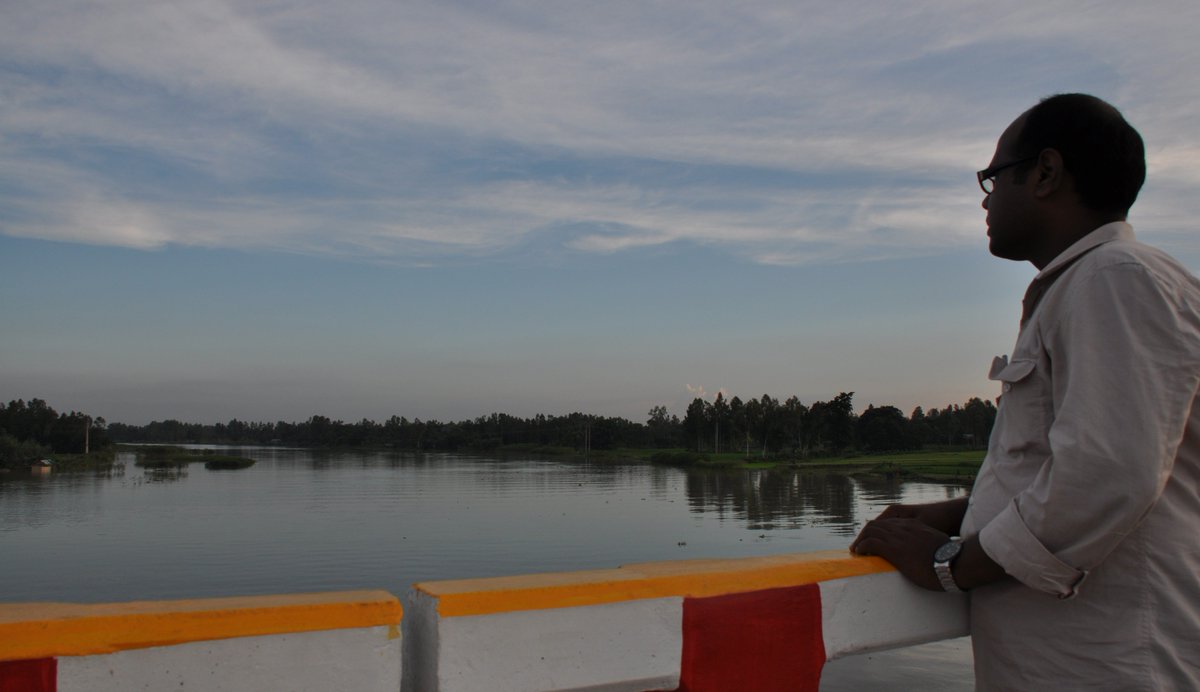 Bangali River, Bogra, Bangladesh. The river bearing name of the nation. Bengalis are the third largest ethnic group in the world, after Han Chinese & Arabs. Their native name is 'Bangali'. Originating from Teesta, it joins Jamuna in North Bengal.