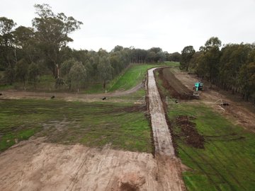 Works undertaken in fencing, substation preparation, roads and laydown areas. Mobilisation of mechanical contractors underway, ready to commence piling operations in Jun.
