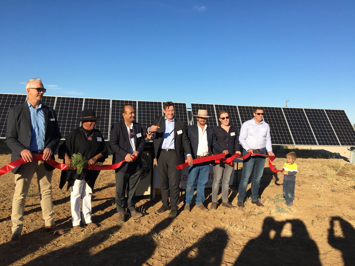 Longreach Solar Farm, Queensland, Australia