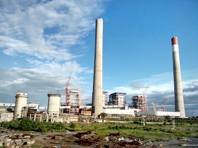 KSK Energy Ventures's 3,600 MW (6x600 MW) Mahanadi Thermal Power Station in Aklatara, Chhattisgarh. 3 units have been commissioned while the remaining 3 are under construction.