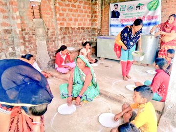 Godda district administration's free meal services during COVID-19 lockdown