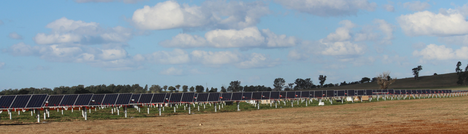 solar panels used. The project features single-axis tracking technology, which is more efficient in capturing the sun's energy than fixed solar PV. Array Technologies DuraTrack HZ v3 used as the tracking system. Installation services of nearly 30,000 piles and 2,300 tracker rows provided by TranexSolar