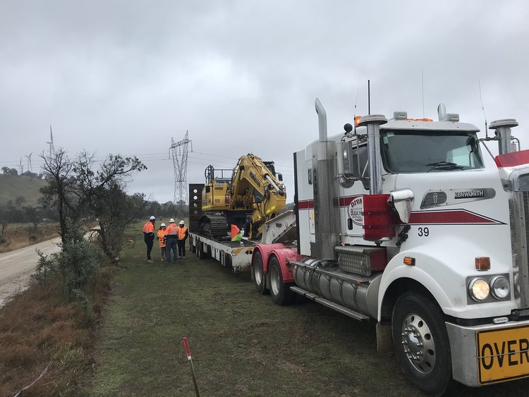 Start of construction.