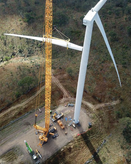 Coopers Gap Wind Farm Queensland Australia Project details and