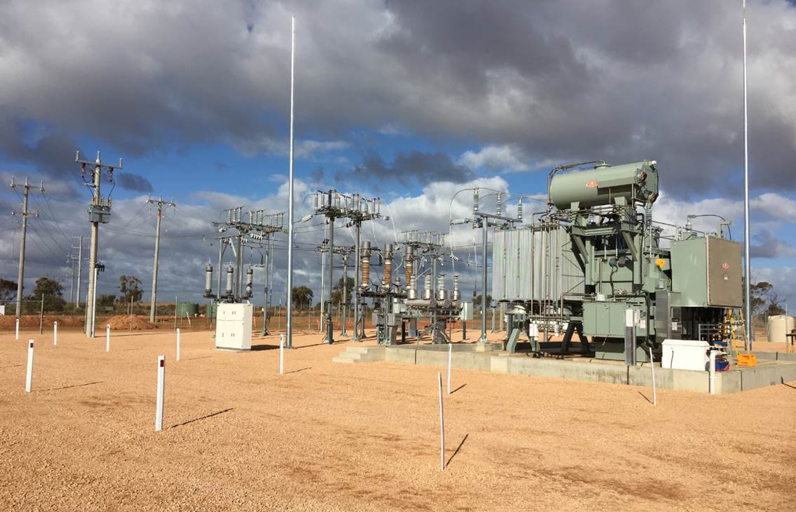 Major milestone achieved with the successful energisation and commissioning of the Karadoc Collector substation.