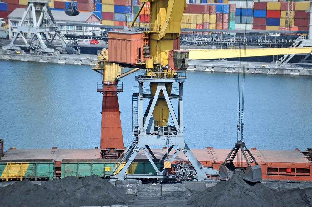 U.S.: Monthly coal exports - 2018 (in thousand short tons)