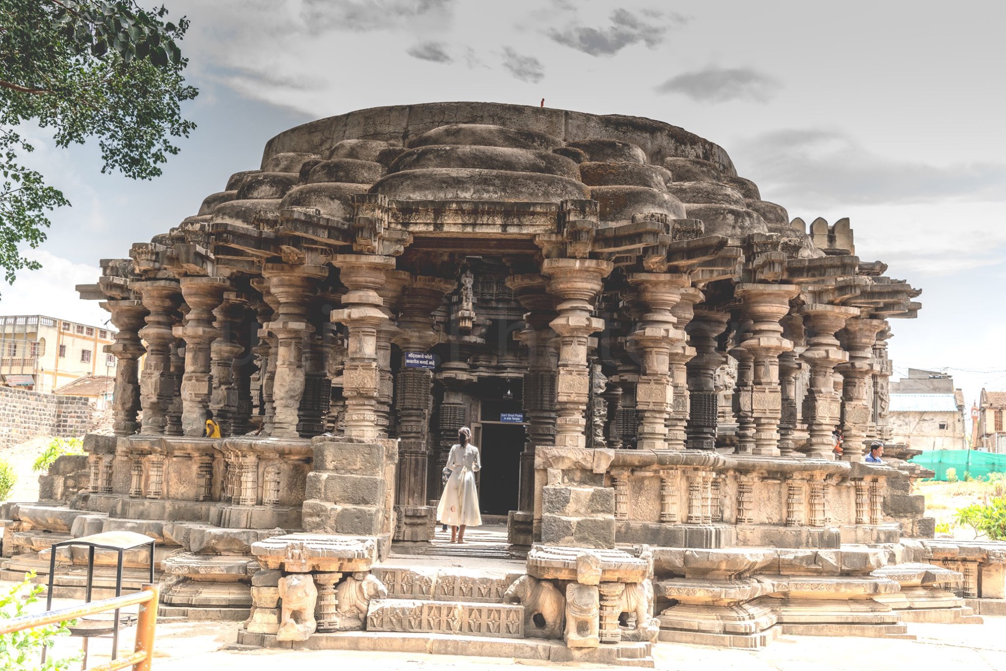 Distance from Kolhapur. According to local temple researcher Umakant Raninga, “The government needs to take proper steps to preserve the temple heritage. Patchwork was done on the sculptures and walls of the temple a few decades ago and needs to be removed properly. Apart from the temple sightseeing, there are no other facilities provided for the tourists. Guest rooms, tour guides, hotels and other information are not available at the venue and so there is not much of a response to this historical site.”