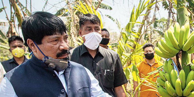 COVID-19 pandemic hits Daranggiri banana market in Goalpara district of Assam