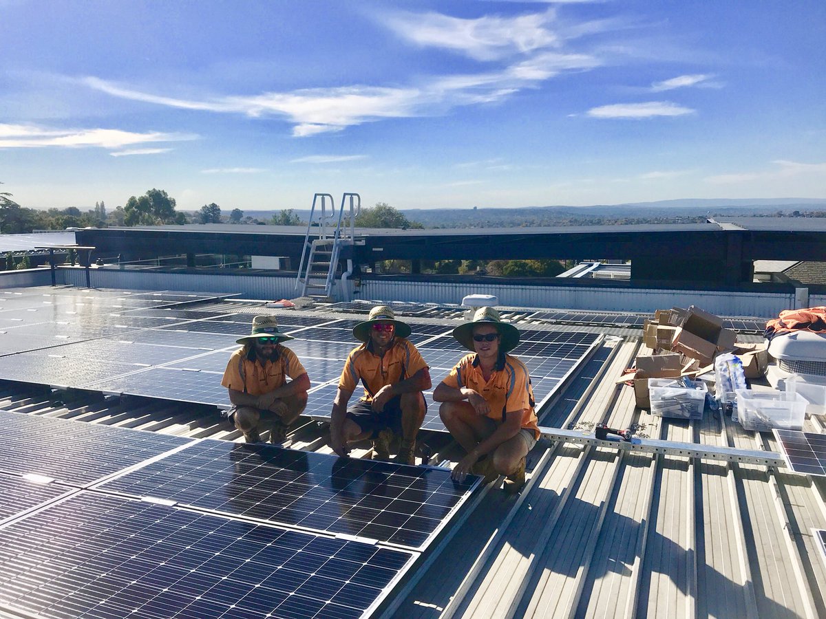 Last of the 2607 panels is place!