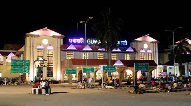 Installation of efficient lighting at stations of Northeast Frontier Railway