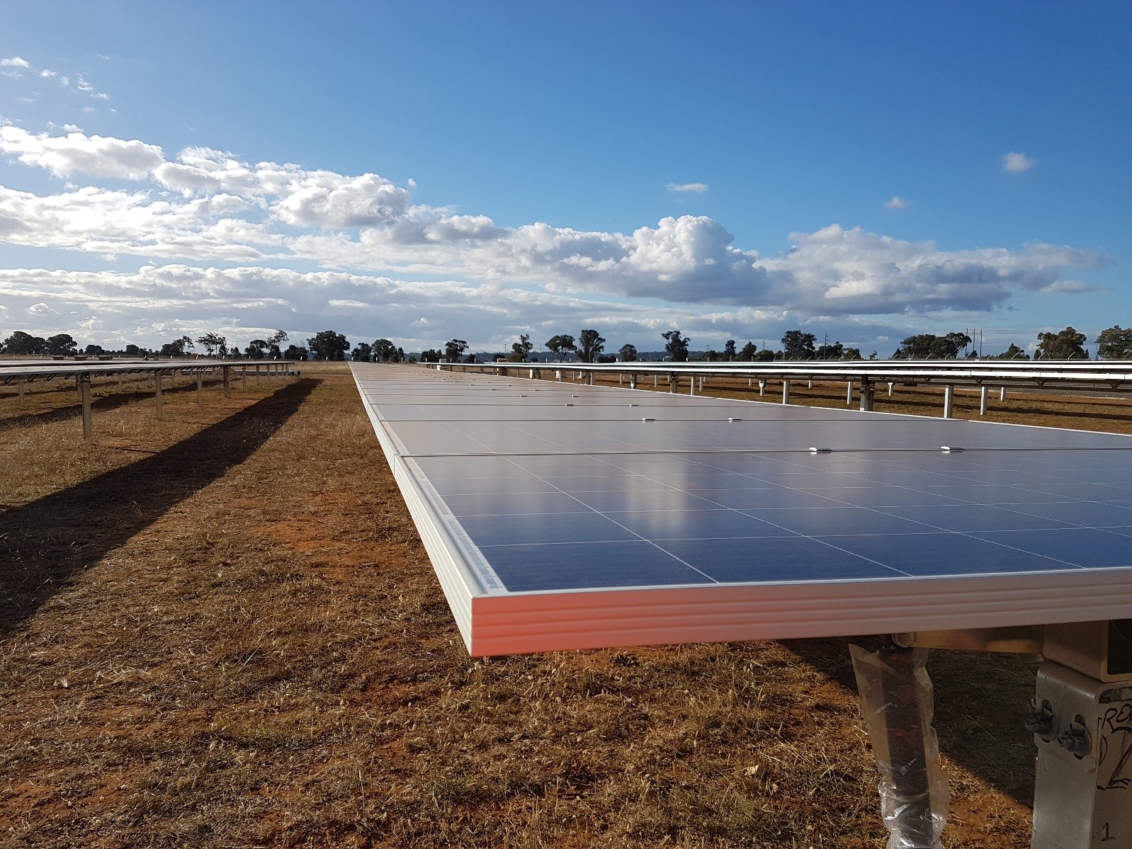 Farm is connected to the grid and expected to start generating soon.