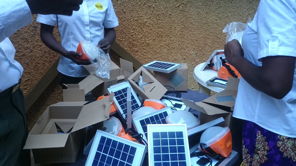 + trainings conducted for solar agents across 12 districts in Uganda. OneLamp trainers travelled over 2,750km in all to do so!