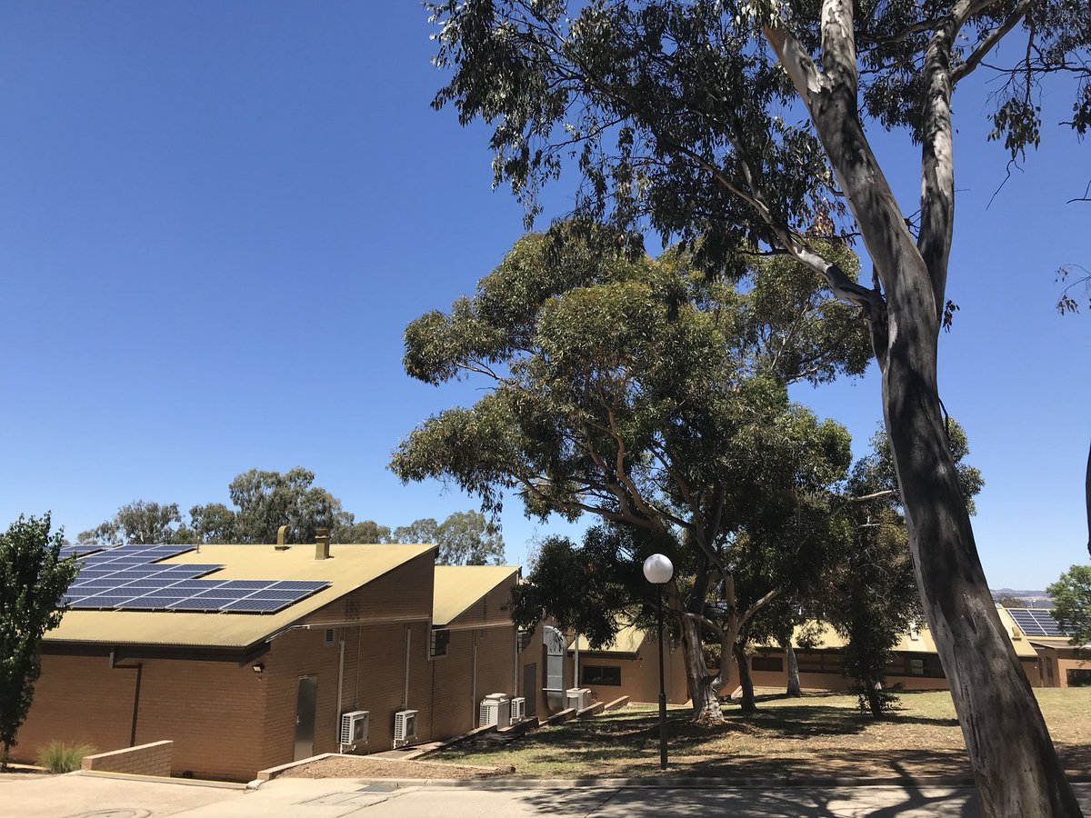 Canadian Solar PV panels installed on top of 17 buildings. CSU signed a contract with solar company, Todae Solar, for the design, construction and installation of these panels on University buildings.