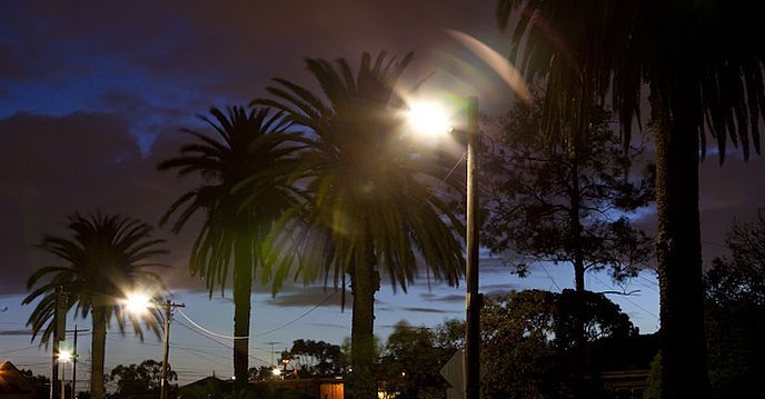 street lights upgraded in Hobsons Bay. As many as 1,400 lights were upgraded in the last 30 days.
