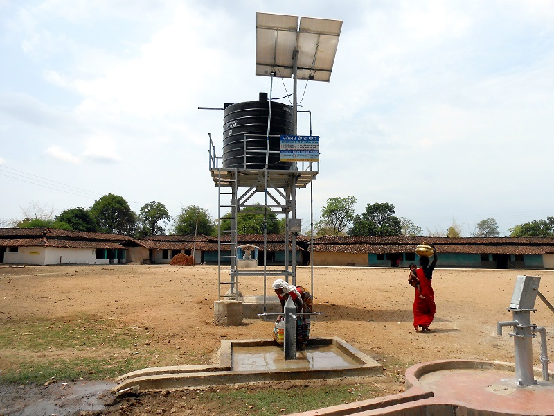 Cost of each unit. The pumps are being installed with financial support from State Public Health Engineering Department. The plants/systems are maintained through CREDA's O&M network to ensure functionality of systems.
