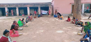 Giridih district administration's free meal services during COVID-19 lockdown