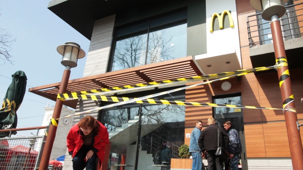 restaurants shutdown by McDonald's this week as Russia's consumer watchdog conducts checks on outlets as part of a food standards investigation