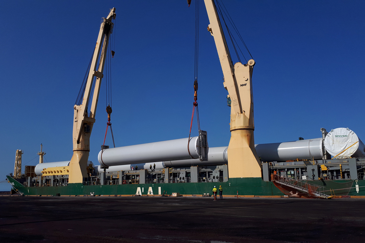 Lincoln Gap Wind Farm and Storage, South Australia, Australia