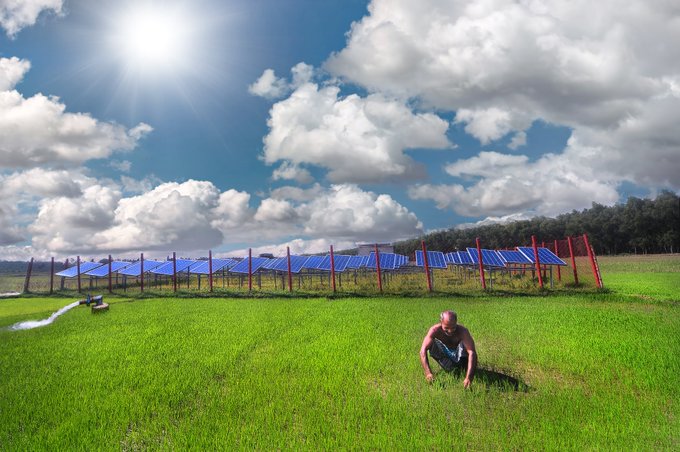 Installation of solar irrigation pumps in Bangladesh