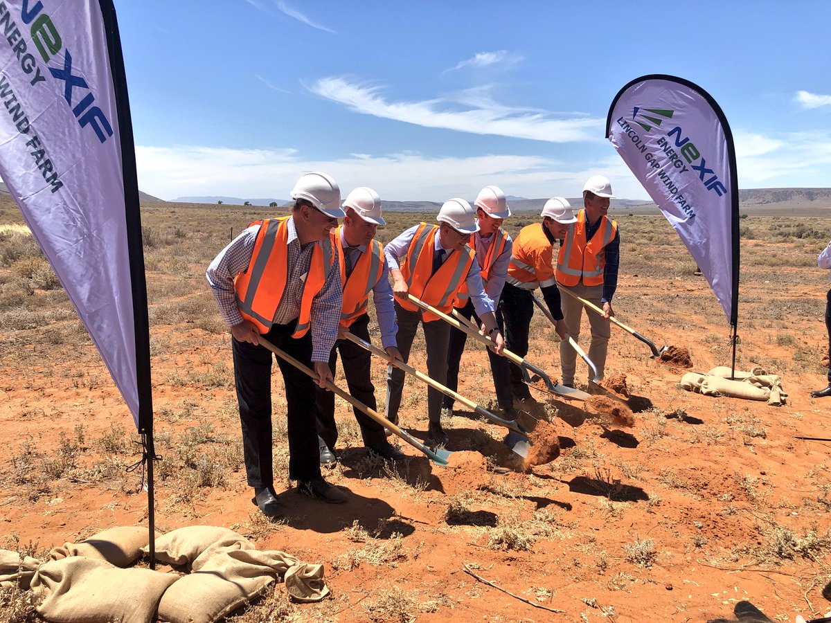 Ground breaking/SOD ceremony held at the site.