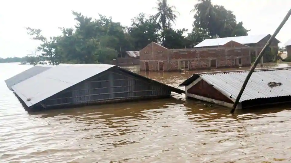 Flood situation in Assam