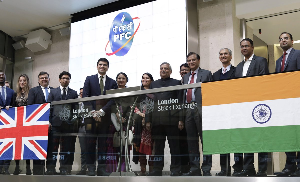 Quantum of ten-year dated green bond listed on the London Stock Exchange by India's Power Finance Corporation (PFC). PFC will use the proceeds of the bond to invest in renewable energy and energy efficiency projects across India. The bond is Climate Bonds Initiative certified.