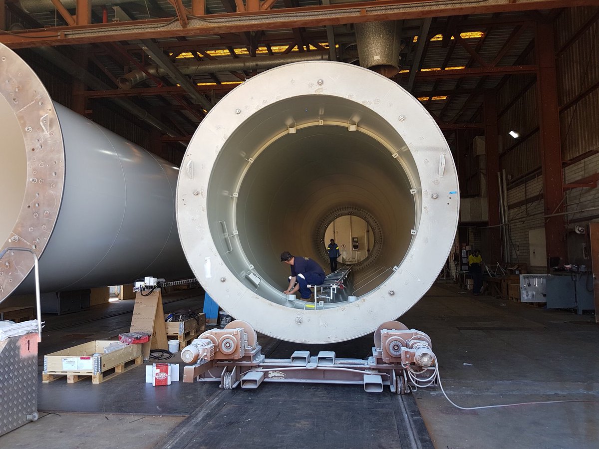 Wind Turbine towers constructed by Keppel Prince in Australia (number