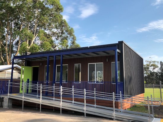 Modular classrooms in NSW schools powered by renewable energy