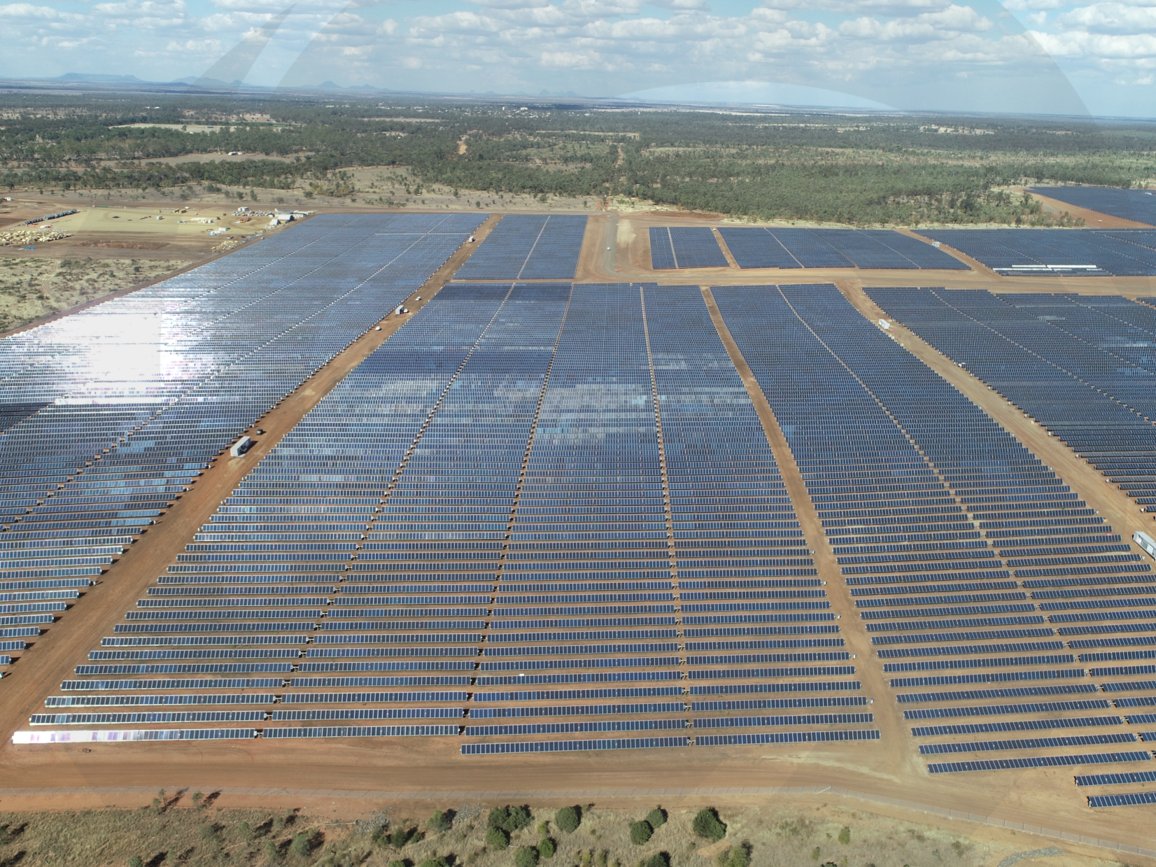 Wirsol's Clermont Solar Farm, Queensland, Australia