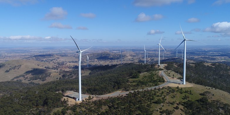 All turbine foundations are complete and 16 turbines constructed.