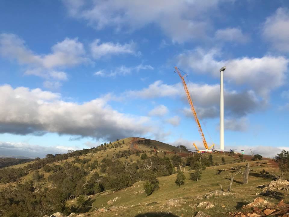 Crowlands Wind Farm, Victoria, Australia - Project details and construction updates
