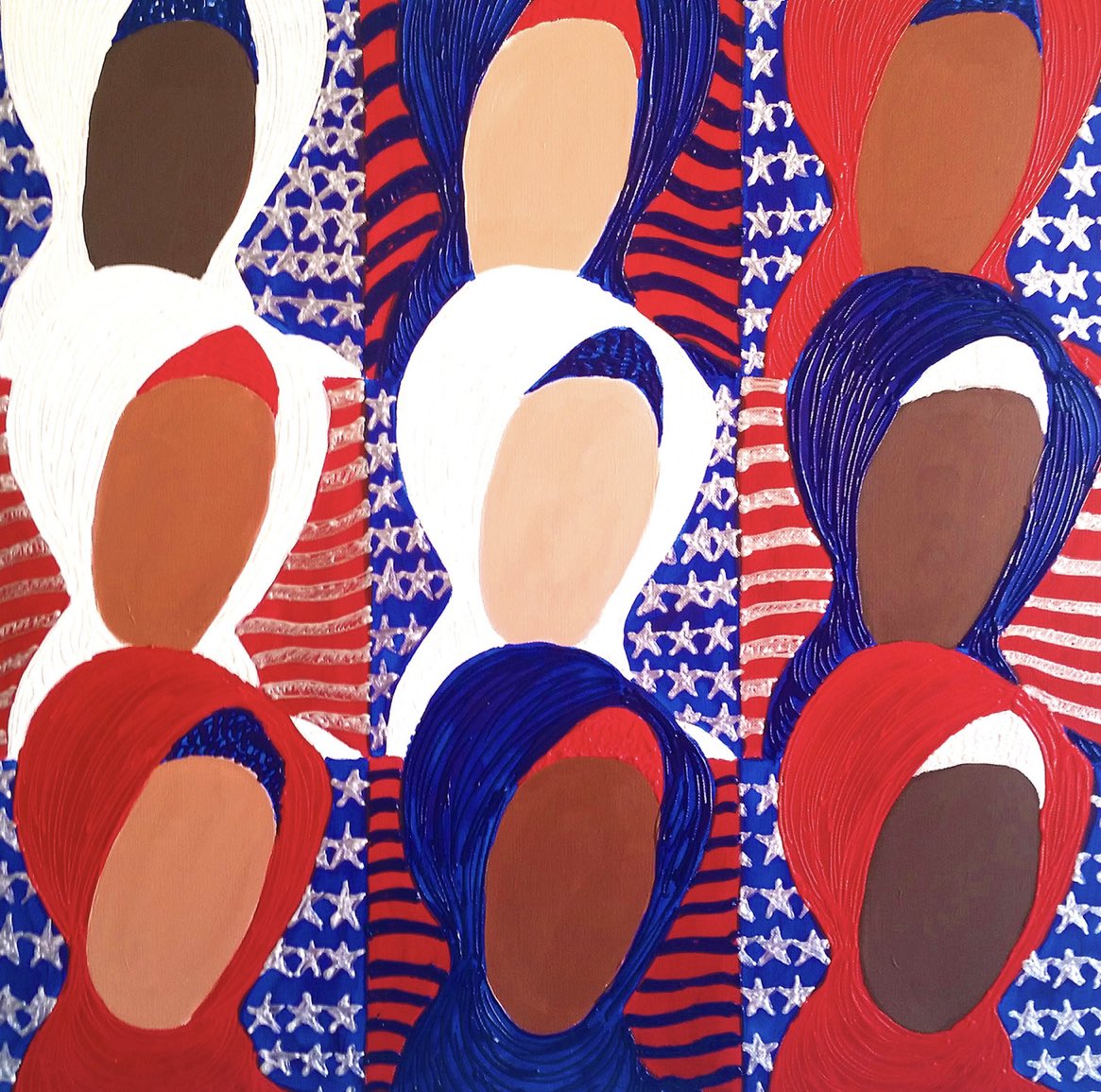 Artist Kelly Izdihar uses her art to express the social issues that she is passionate about. The visual arts are a great vehicle for social change, and through her work she’s been able to facilitate difficult but necessary discussions.