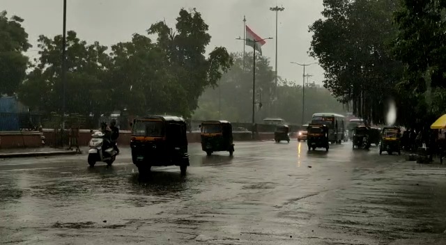 Rainfall recorded in Gujarat on 13 Sep - by district