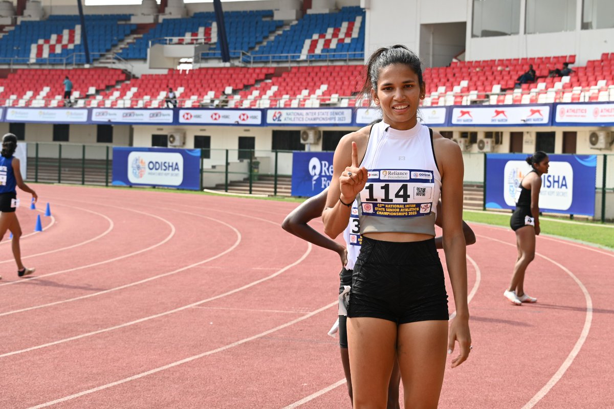 62nd National Inter State Senior Athletics Championship - Women's 100m Hurdles Race