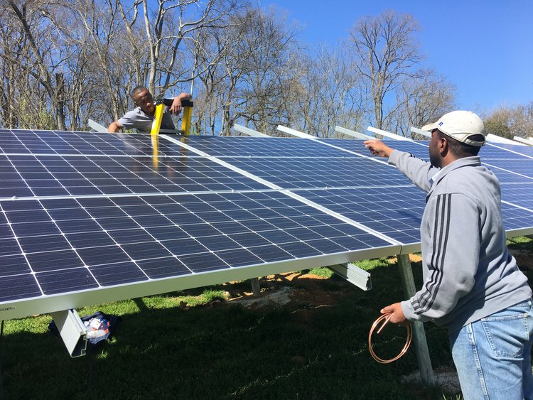 Clean energy investments in the US based on Biden's Investing in America agenda